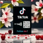 Thẻ NFC Review TikTok - Tăng lượt người theo dõi (Tăng Follow TikTok thật)