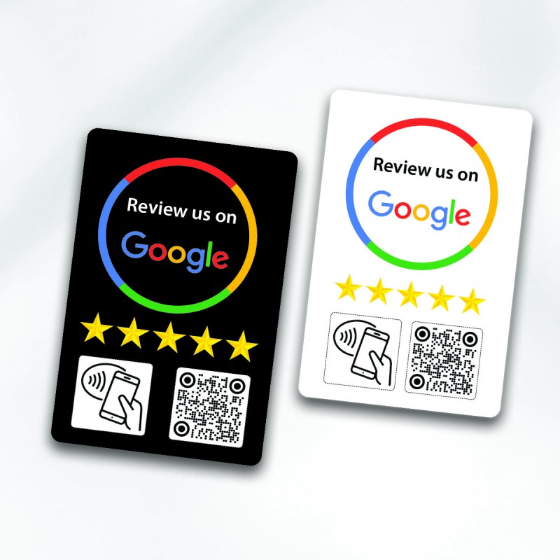  Thẻ Review Google Maps Công nghệ NFC và QR thông minh
