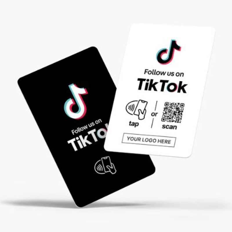 Thẻ NFC Review TikTok - Tăng lượt người theo dõi (Tăng Follow TikTok thật)